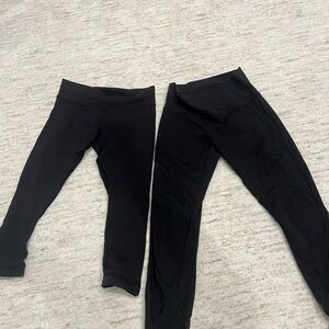 Black Lululemon leggings bundle